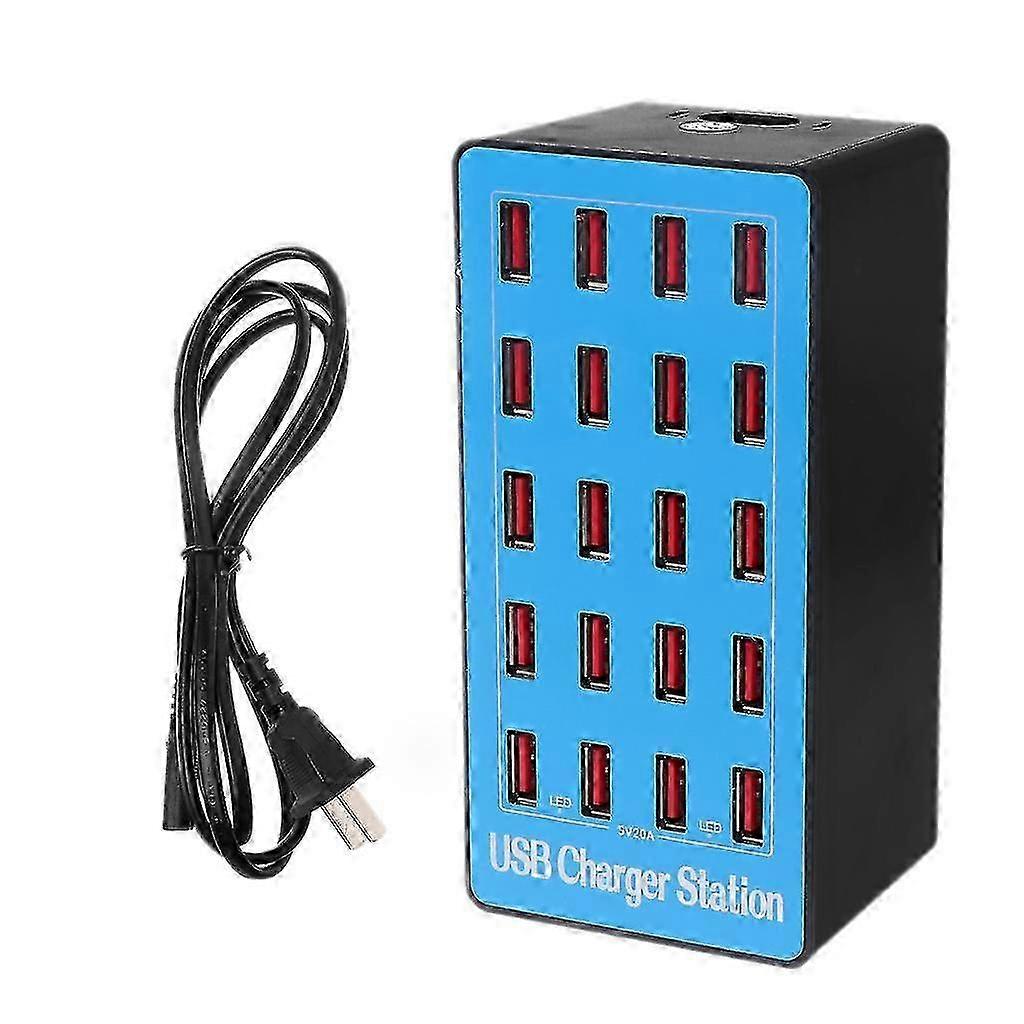 100-w-usb-hub-ladegerät Mit 20 Ports, Feuerfest Uns