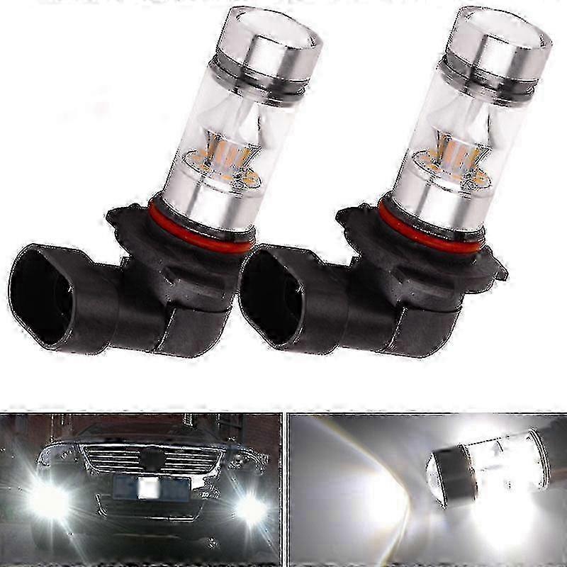 Neue 2x 9005 Hb3 Led-projektor-nebelscheinwerferlampen 6000k 100w Hellweiß Für Verbesserte Sicht