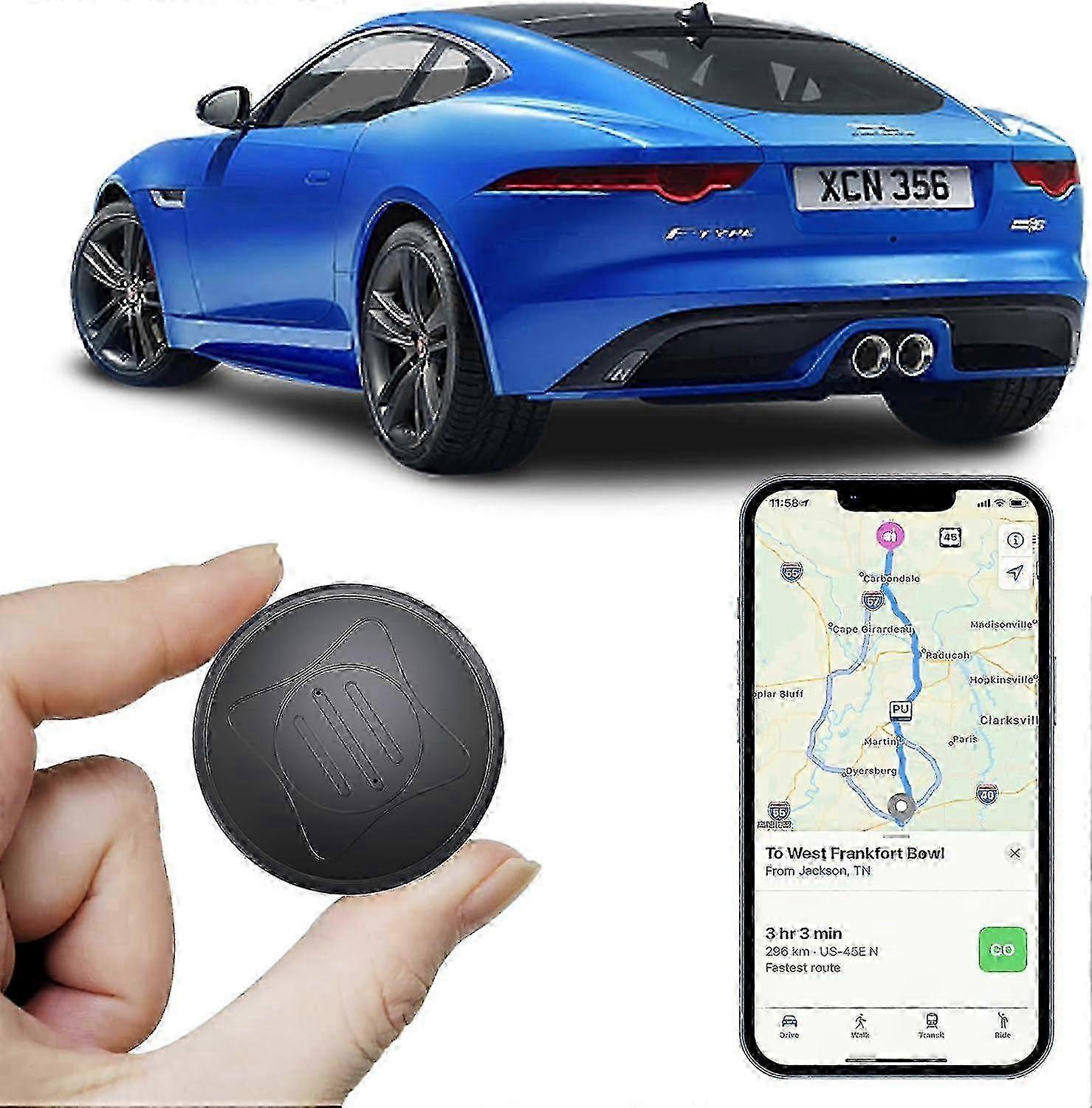 Gps-fahrzeugortung, Magnetisches Gps In Echtzeit, Weltweite Abdeckung. Ortung Von Autos, Kindern Und Hunden. Keine Abonnementgebühren Erforderlich.
