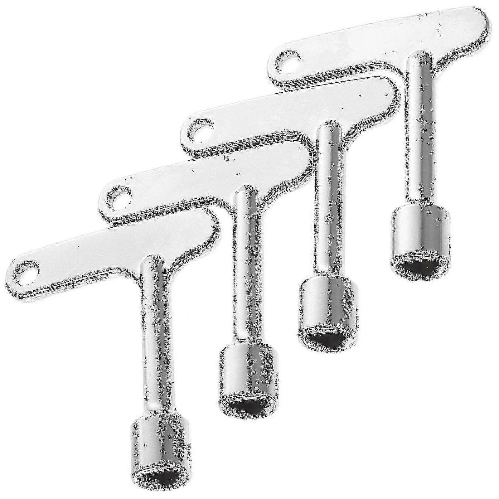 4-teiliges Aufzugsschlüssel-set, Aufzugsserviceschlüssel, Dreieck-panel-verriegelung, Dreieck-schraubenschlüssel – Gut