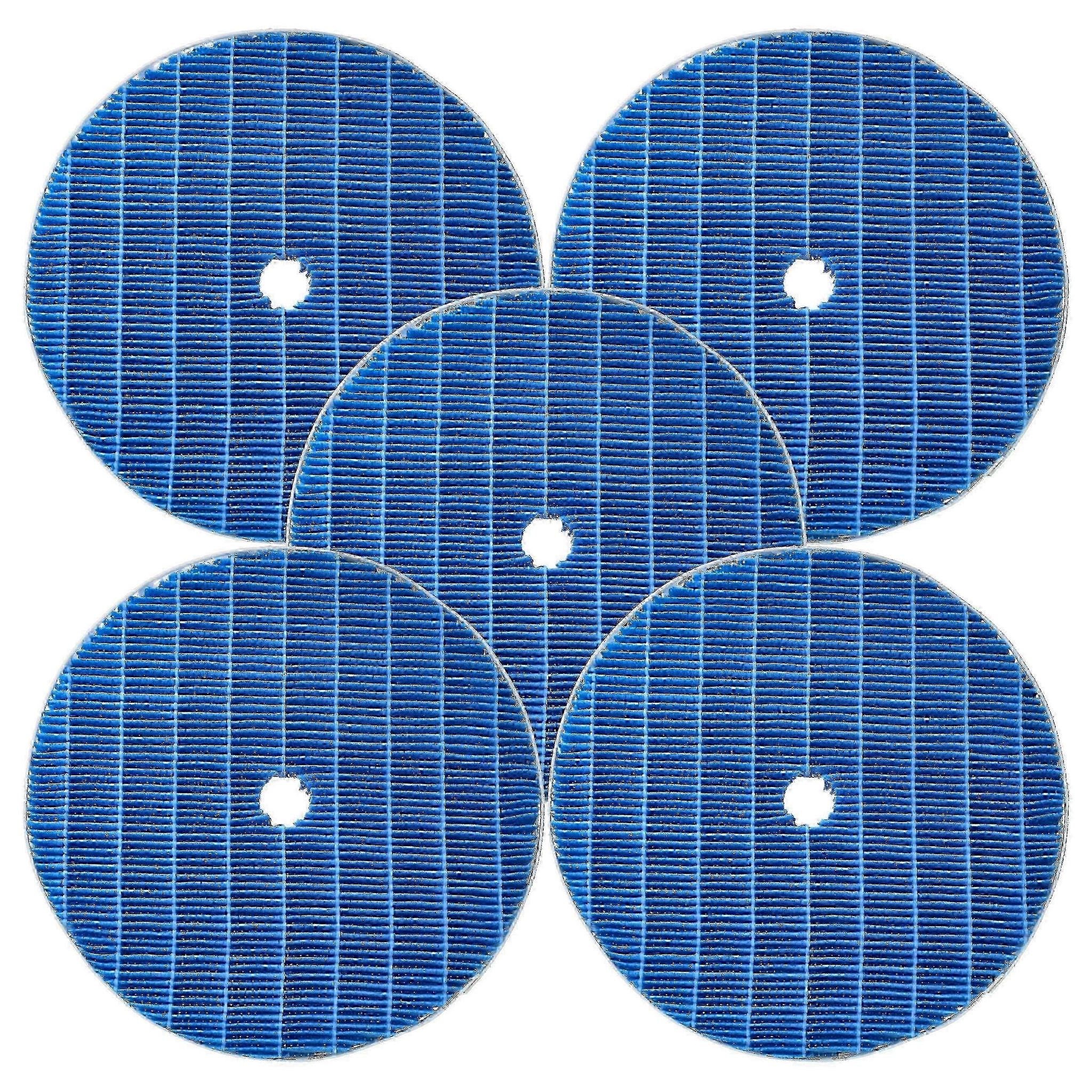 5er-pack Ersatzfilter Für Den Luftbefeuchter, Luftreiniger Und Waschmaschinen-kombi Ac3829/10, 24,5 Cm Größe, Luftbefeuchter-ersatzteile Xy3 Weiß/blau
