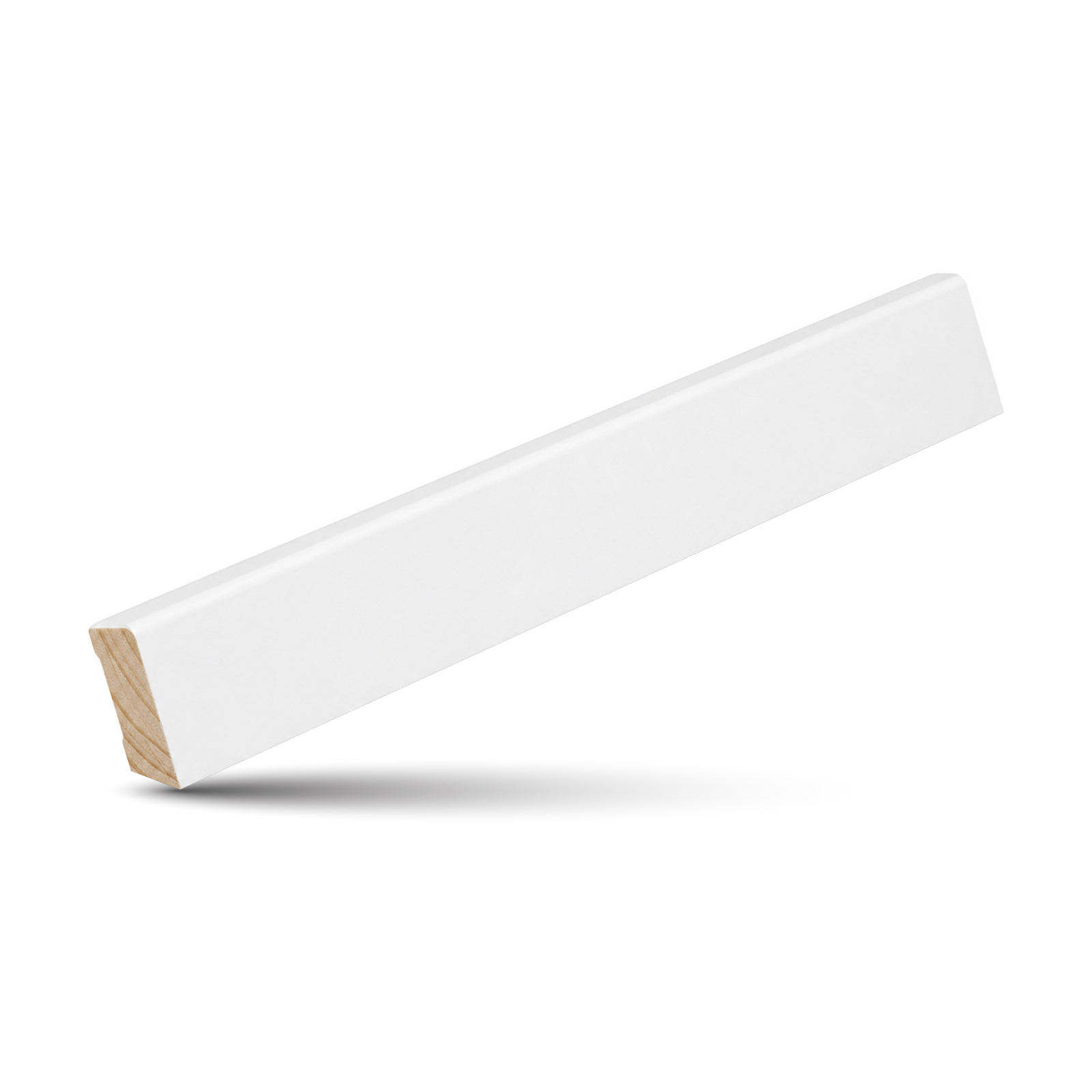 Kgm Sockelleiste Modern Pro Weiß 16 X 40 X 2400 Mm Ral9016
