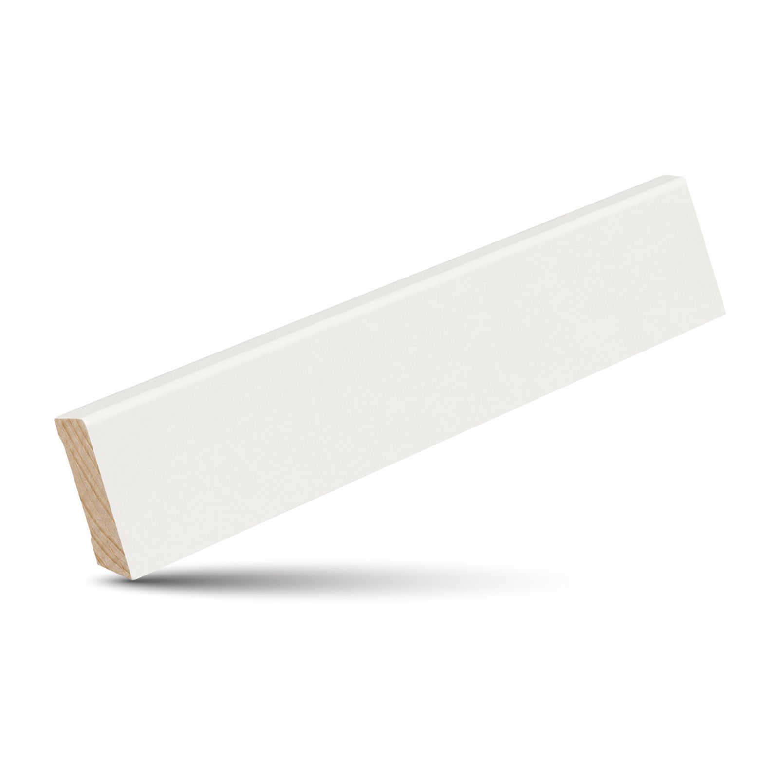 Kgm Sockelleiste Modern Pro Weiß 16 X 58 X 2400 Mm Ral9010
