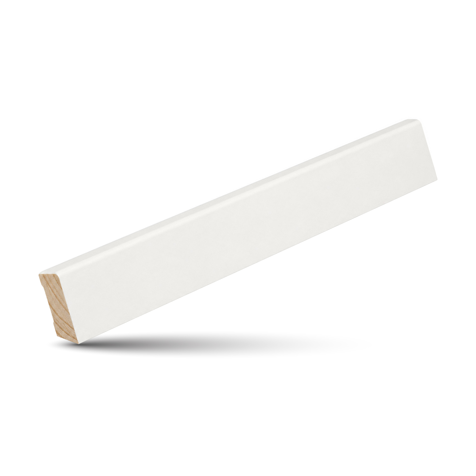 Kgm Sockelleiste Modern Pro Weiß 16 X 40 X 2400 Mm Ral9010