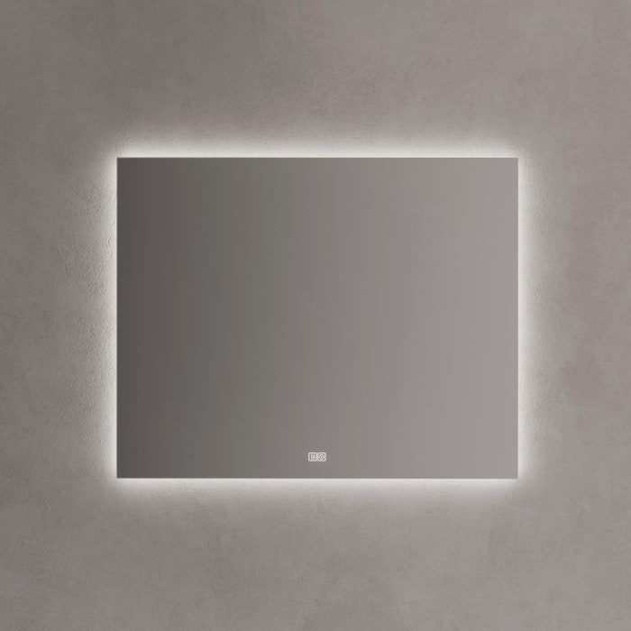 Kronenbach Night Badspiegel 100 X 80 Cm Mit Led-backlight Und Dimmfunktion