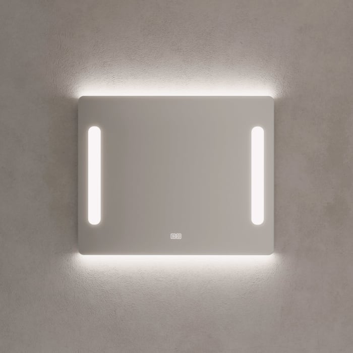 Kronenbach Dream Badspiegel 80 X 65 Cm Mit Spiegelheizung Und Led-treiber