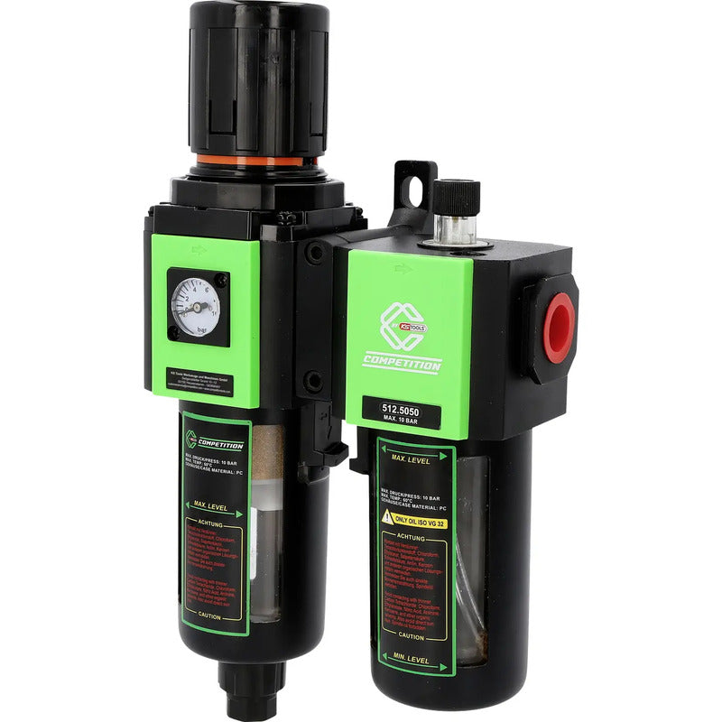 [gebraucht] B-ware Ks Tools Competition Druckluft-wartungseinheit Set Druckregler Druckluft Filter