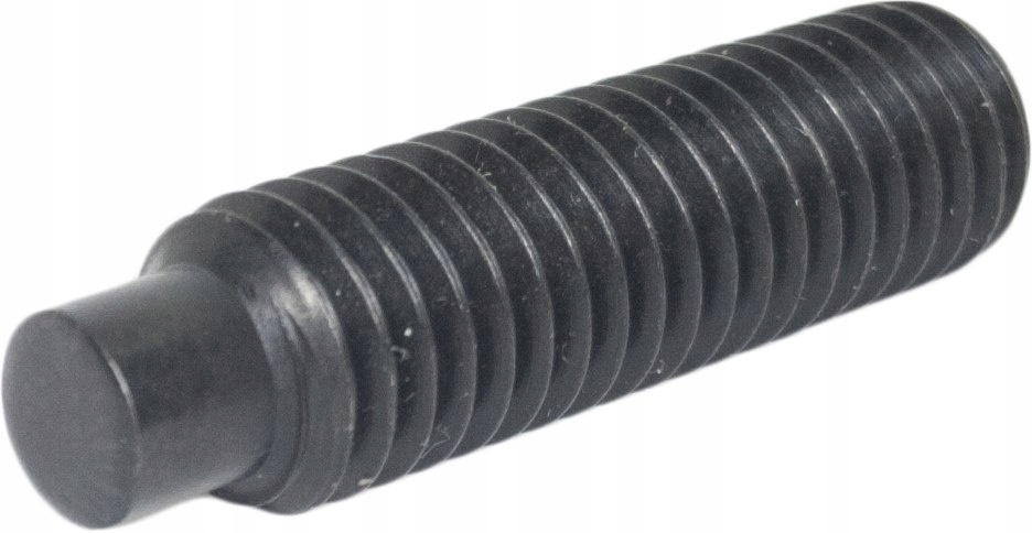 M4x20 Gewindestift Ohne Kopf, Schwarz, Din 915, 500 Stück.