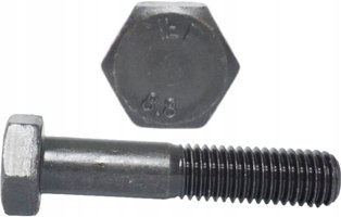 M24x220 Sechskantschrauben 8.8 Schwarz Din 931 10 Stück.