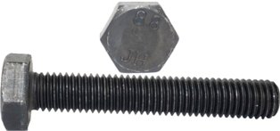 M24x120 Sechskantschrauben 8.8 Schwarz Din 933 1 Stück.