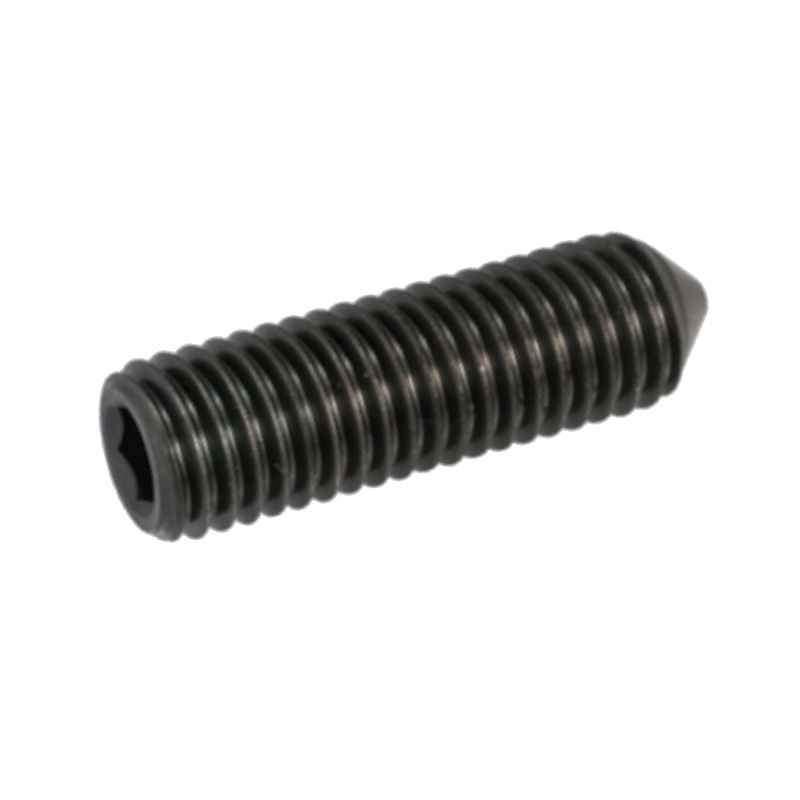 Gewindestift Ohne Kopf, Schwarz, M3x4, Din 914, 500 Stück