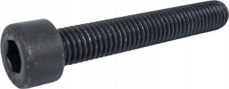 Schwarze Innensechskantschrauben M12x16 8.8 Din 912 Pg, 100 Stück