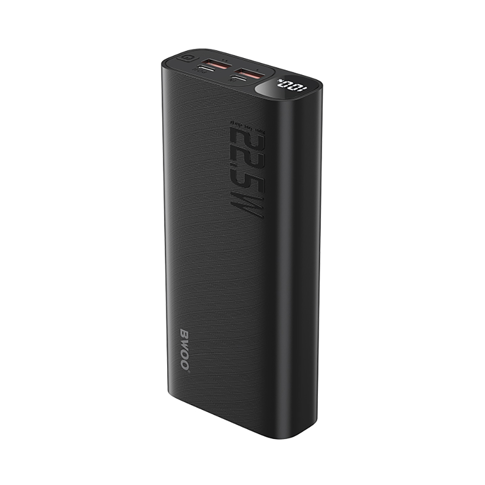 Bwoo 22,5w 20000mah Powerbank Mit Lcd-bildschirm, Schwarz