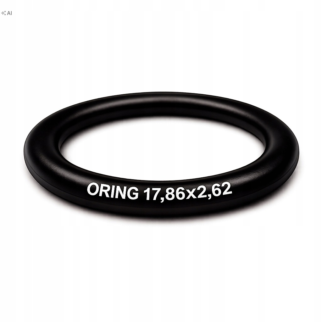 O-ring 17,86 X 2,62 Mm, 70nbr, 1 Satz = 4 Stück. Ölbeständige Gummidichtung.