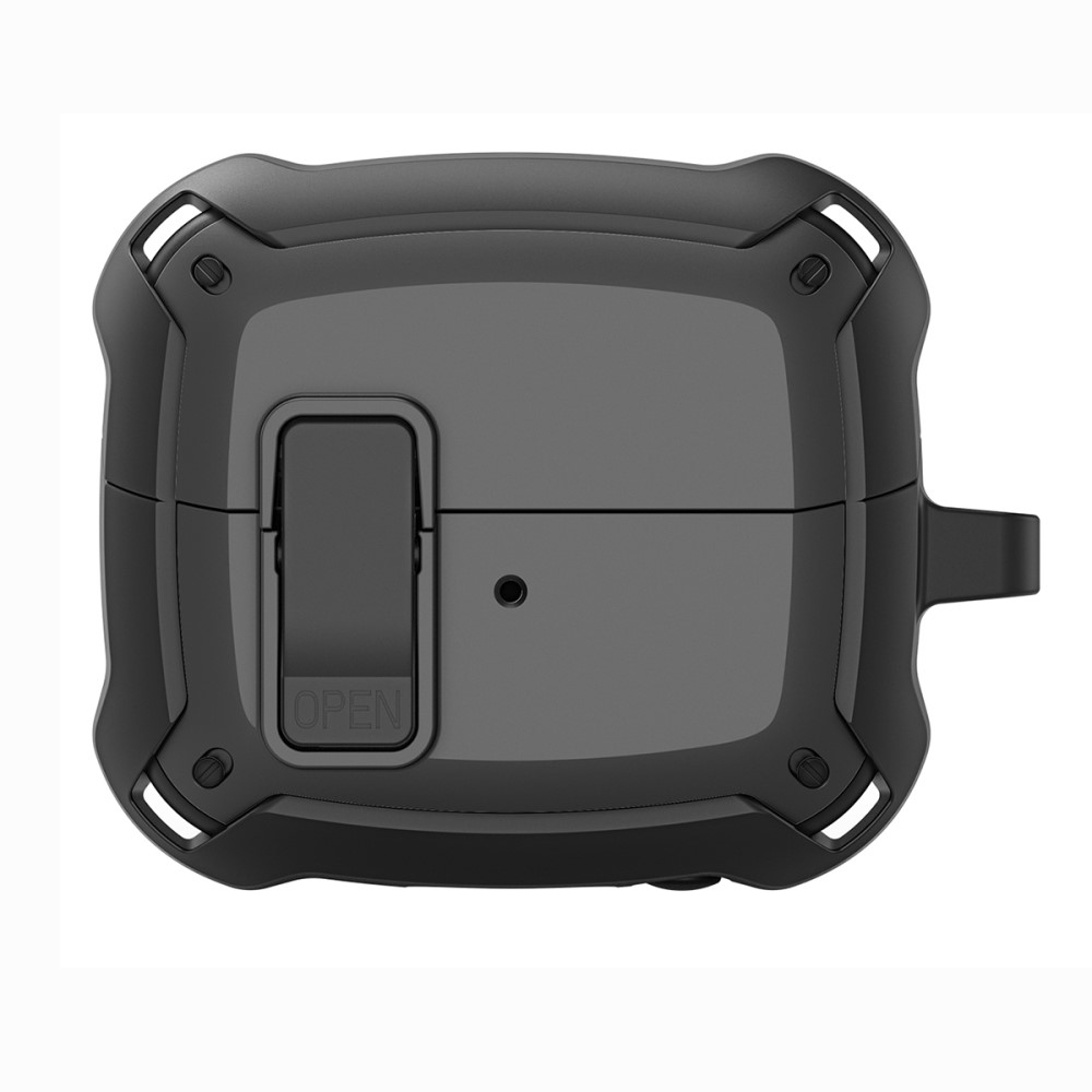 Samsung Galaxy Buds3 Pro/buds3 Kopfhörer-ladecase (mit Haken) – Schwarz