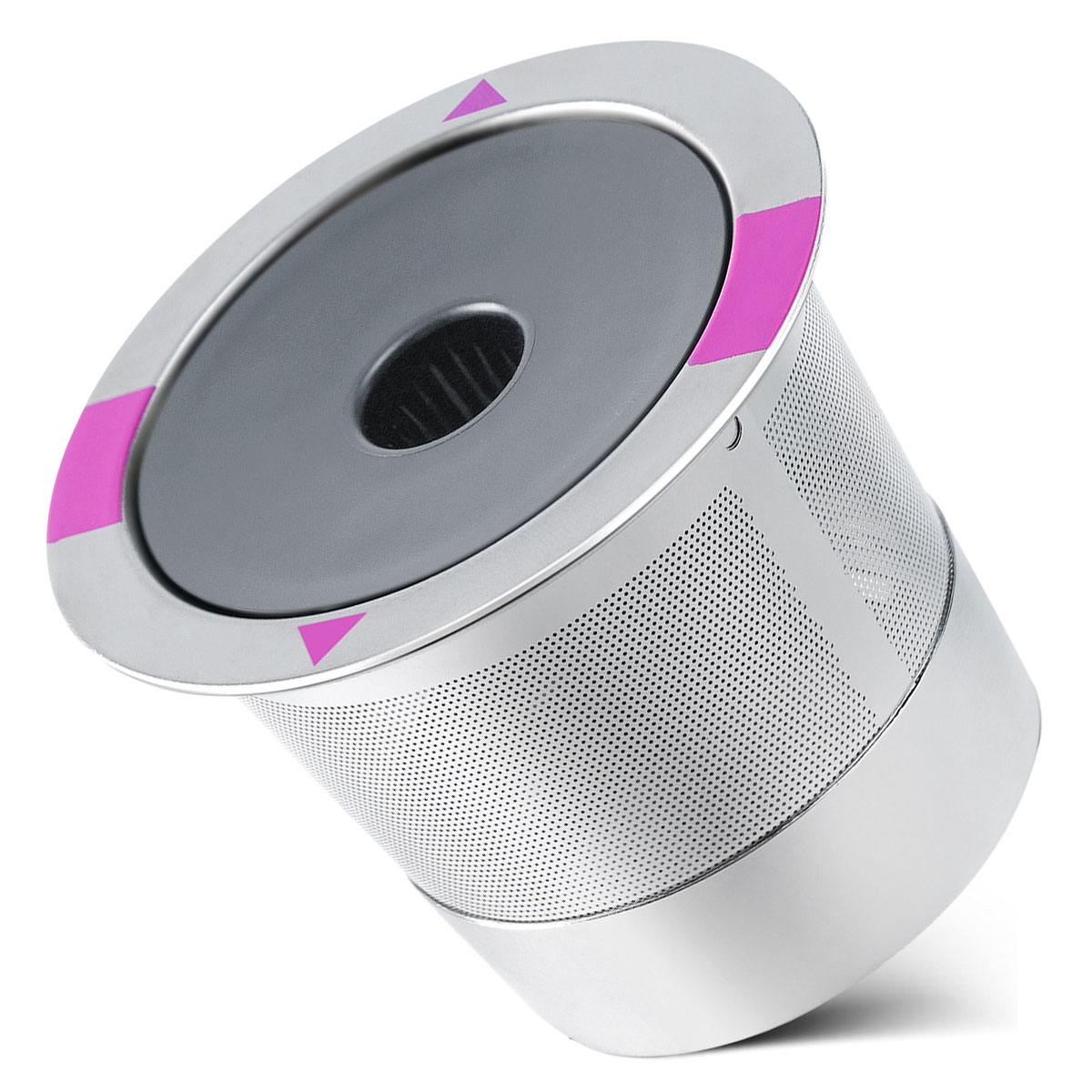 Edelstahl-k-cup-kaffeekapseln Für Keurig 2.0 Und 1.0, Preiswerte, Wiederverwendbare K-cup-kaffeefilter, Bpa-frei Für Gesundheit Und Sicherheit (2er-pack)