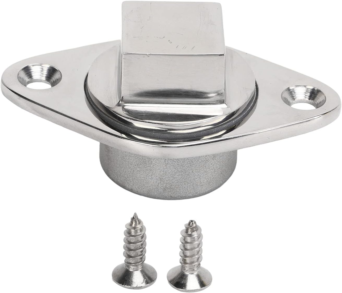 Bodenstopfen, 316 Edelstahl-marinestopfen, Mit Wasserdichtem Silikondichtungsring, Geeignet Für 1 1/4 Zoll Bohrlochbodenstopfen.