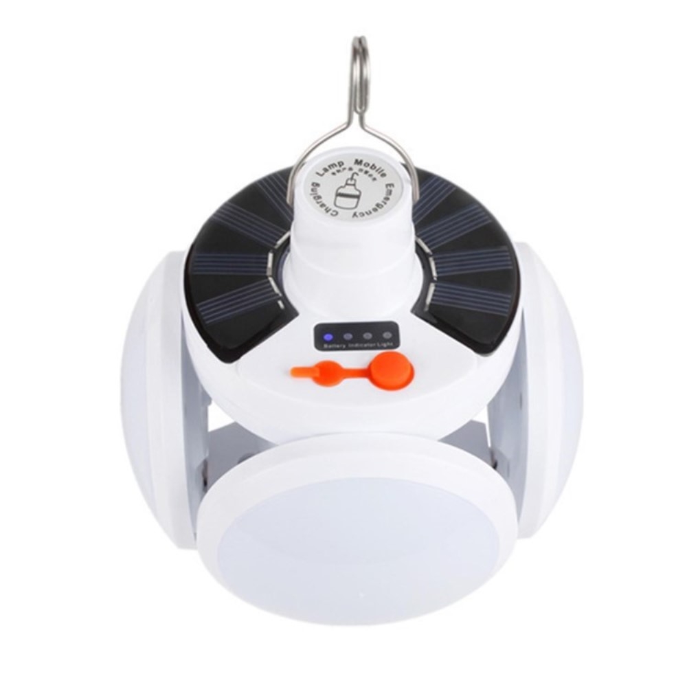 Solarbetriebene Camping-/zeltlampe Mit Wiederaufladbarer Fernbedienung