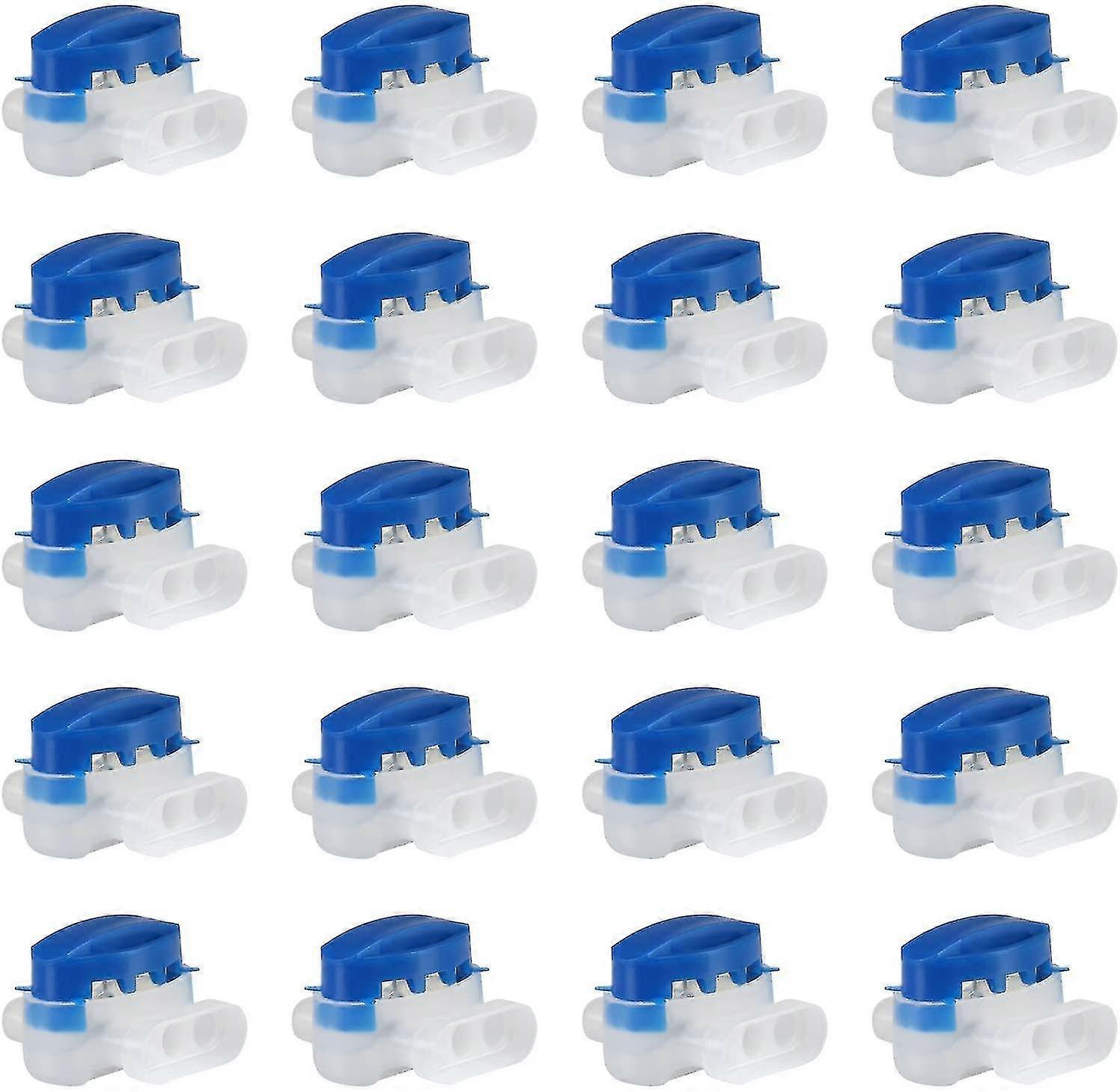 Set Aus 20 Harzgefüllten Kabelverbindern Für Automatische Rasenmähroboter.