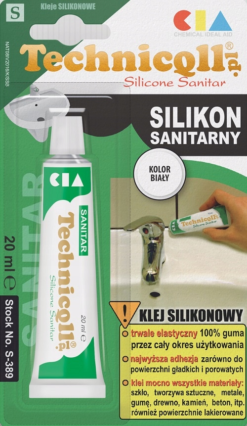 Sanitärsilikon Weiß 20 Ml