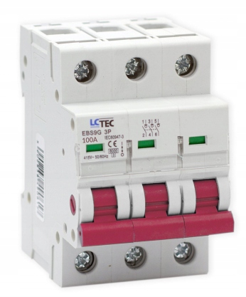 3-phasiger 100-a-lc-lasttrennschalter