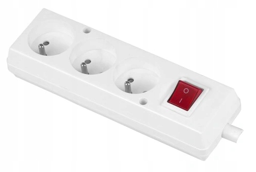 Dreifach-steckdosenleiste Mit Schalter Gn-370ws