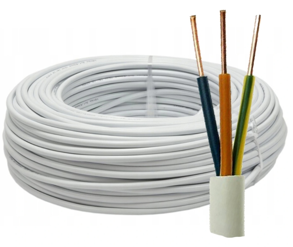 Rundes Installationskabel Ydy 3x1,5 50m