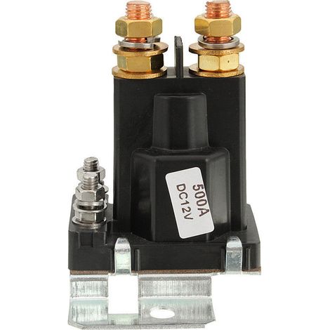 Ahlsen 12v 500a Anlasserrelais, 4-poliges Hochstrom-abschaltrelais, Einteilig