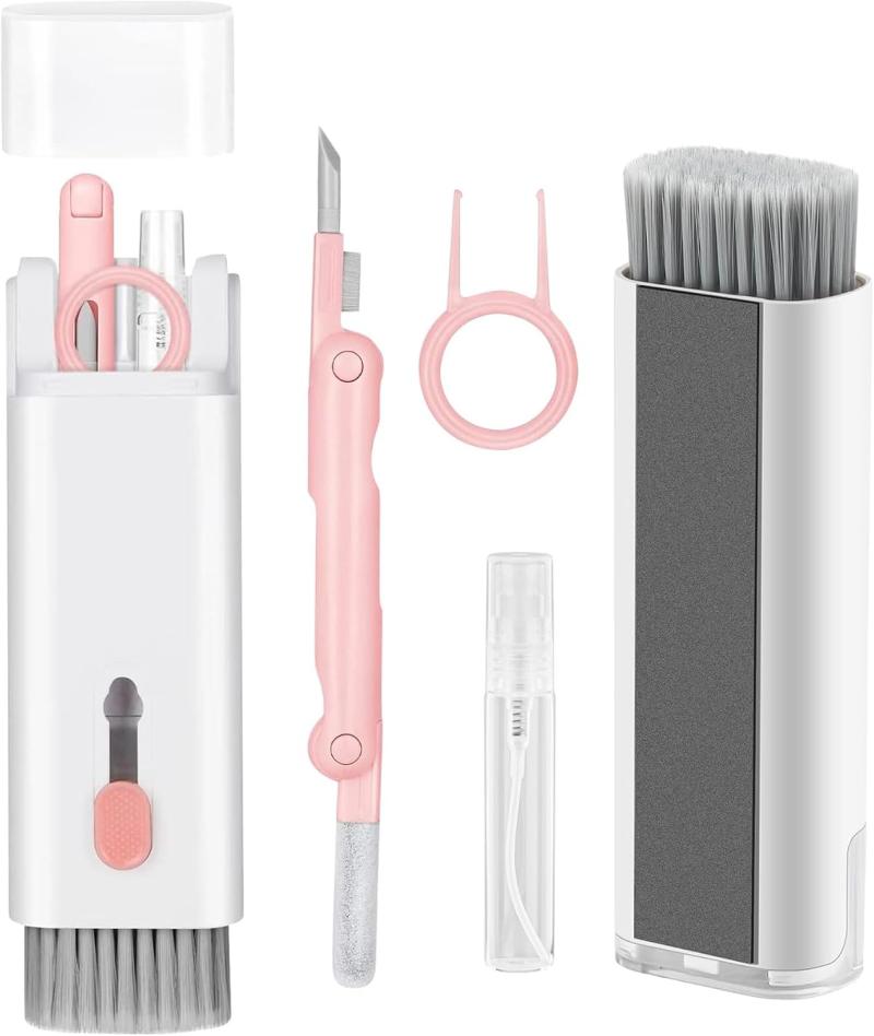 7-in-1-reinigungsset Für Tastaturen, Kopfhörer, Tastaturreiniger Mit Bürste, Reinigungsset Für Elektronische Geräte