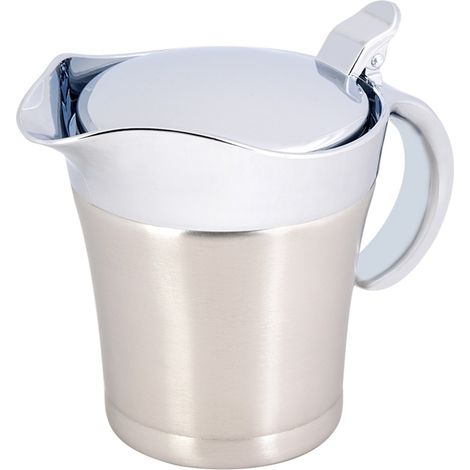 Doppelwandige, Isolierte Saucenschüssel Aus Edelstahl 304, 450 Ml Fassungsvermögen, Größe S, Für Den Tischservice