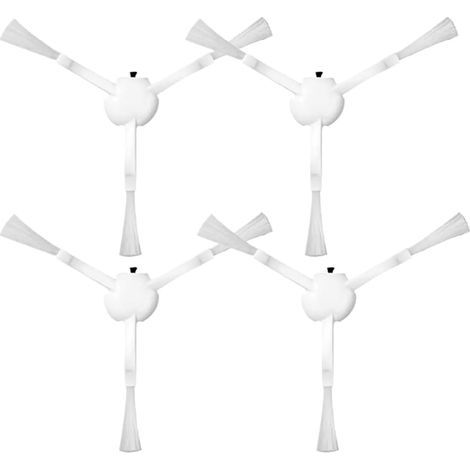 Ersatz-seitenbürste, Kompatibel Mit Xiaomi, 1c Stytj01zhm, Kompatibel Mit Dreame, F9 D9 L10 Pro Saugroboter, Kehr- Und Wischteile (4 Stück)