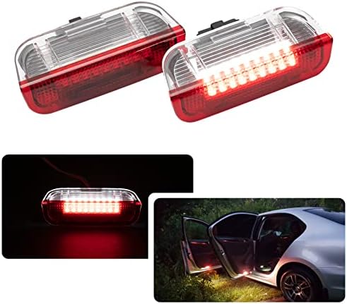 Led-einstiegsleuchten Für Vw Golf Mk5 Mk6 Mk7 T/iguana P/assat B6 B7 B8 Touran S/cirocco Touareg Sharan Skoda. Hervorragende Sicherheitsbeleuchtung Für Die Einstiegsleisten.