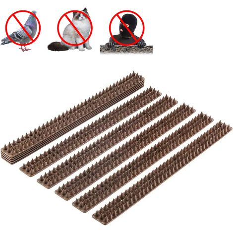 Packung Mit 10 Einbruchschutzspitzen, 50 Cm – Zuschneidbar Und Biegsam – Einfache Montage Auf Beton, Holz Und Niedrigen Mauern – Effektiver Schutz Vor Eindringlingen