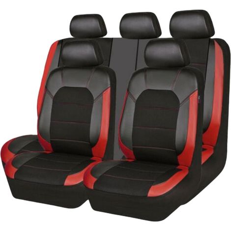 Atmungsaktive Autositzbezüge Aus Pu-leder – Rundumschutz Vor Schmutz Und Abnutzung – Kompatibel Mit Dacia Duster 2010–2025
