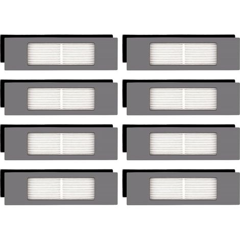 Hepa-filter Kompatibel Mit Ecovacs Saugrobotern Deebot Ozmo 920 950 T8 Aivi Max T9 T5 N5 N7 N8+n8 Pro Plus Dx55 Dx93 Dj65, Saugroboter-filterset, 8 Ersatzfilter