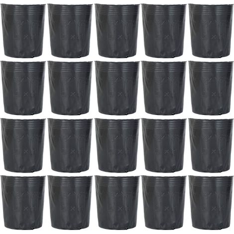 300 Anzuchttöpfe, Biologisch Abbaubare Kunststoff-starttöpfe, Blumentöpfe Mit Nährstoffversorgung, Gartenwerkzeug Für Sukkulenten, Stecklinge, Sämlinge, 10 X 10 Cm