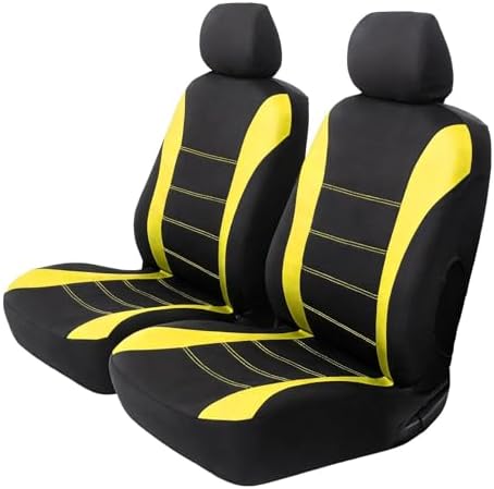 Set Mit 2 Universellen Vordersitzbezügen, Waschbare Stoff-autositzbezüge, Autositzschoner, Autozubehör