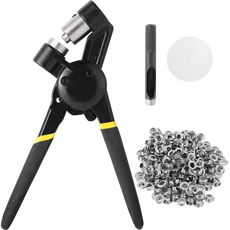 Ösenwerkzeug-set (3/8 Zoll), Handstanzzange – Manuelle Ösenmaschine Mit 500 Ösen