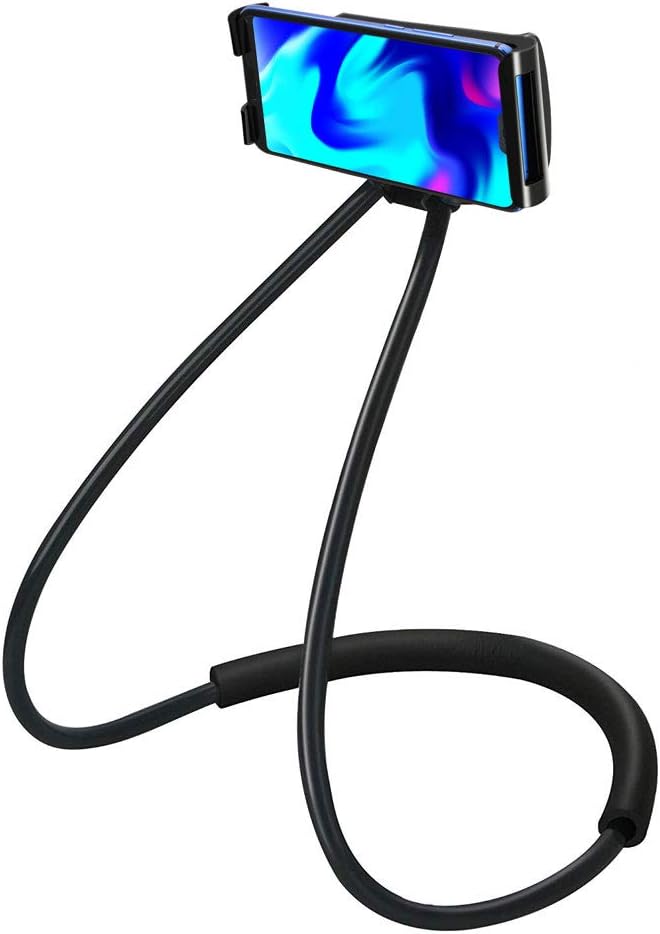 Universelle Nackenhalterung Für Smartphones, 360° Drehbarer, Flexibler Langarm-handyständer Für Fahrrad, Bett, Büro, Iphone 4-9,5 Zoll