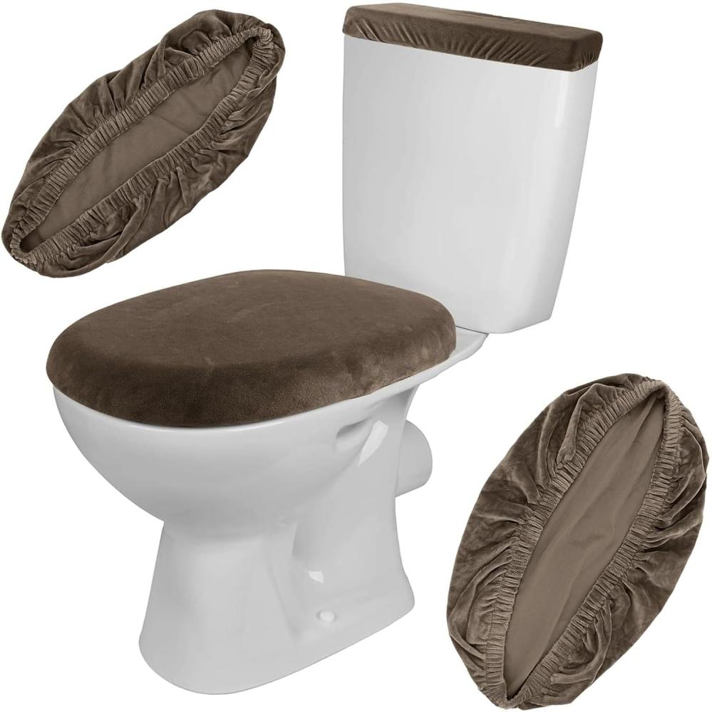 Staubdichte Toilettenmatte 43 X 53 Cm Mit Maschinenwaschbarem Bezug