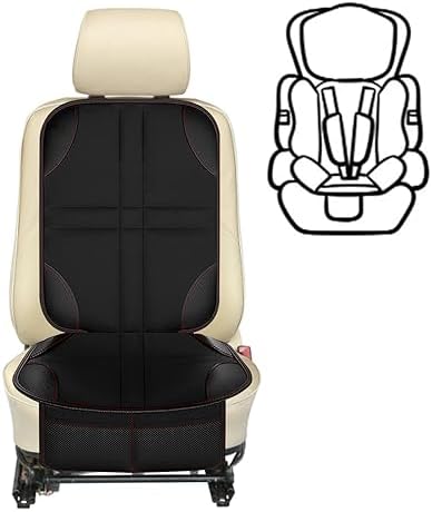 Nutabevr Autositzschutz, Isofix-kompatibel, Wasserdicht Und Rutschfest Mit 2 Organizer-taschen, Universeller Wasserdichter Oxford-sitzschutz, Für Suvs, Limousinen, Kofferräume Qczybh-01