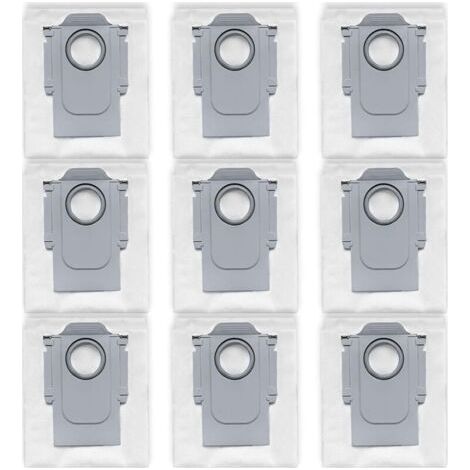 9 Staubbeutel Kompatibel Mit Der Roborock Qrevo-serie (curv, Curv 2 Pro, Curvx, Curv S5x, Edge, Master, Maxv, Plus, Pro, S, Slim, S5v), Qv 35a / 35s, S8 Maxv Ultra, Saros 10 / 10r / Z70