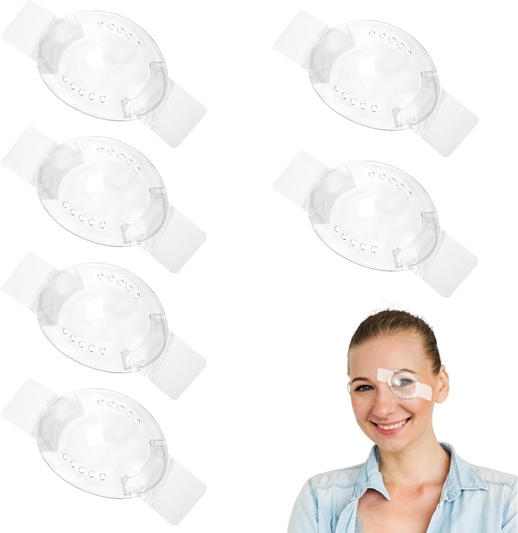 6 Stück Transparente, Belüftete Augenpflaster Für Die Postoperative Anwendung, Medizinische Augenpflaster, Transparent, Komfortabel Nach Der Operation, Atmungsaktive Augenpflaster Für Das Linke Oder R