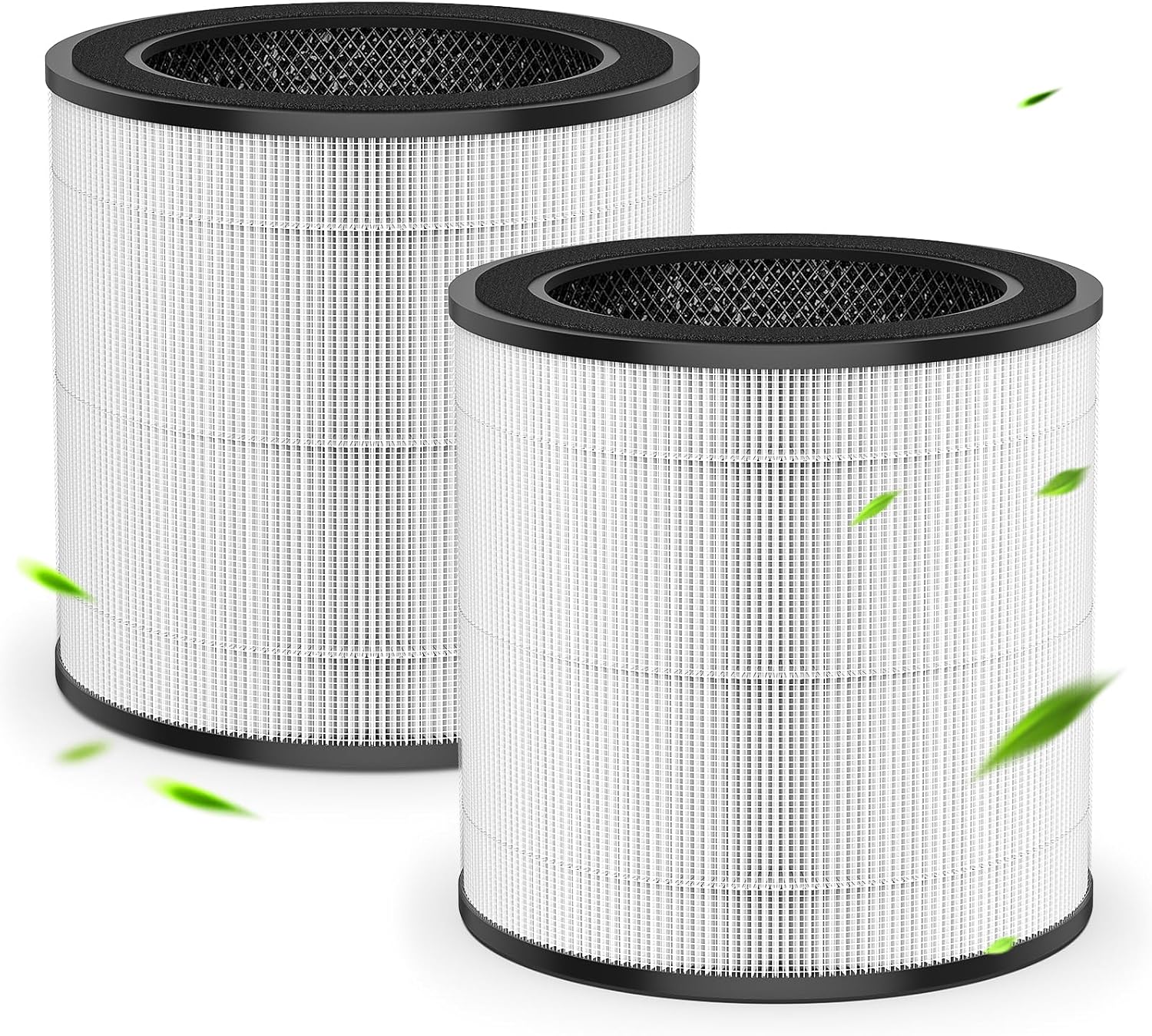 2er-pack Ersatzfilter Fy0194/30, Fy0293/30, Kompatibel Mit Philips Ersatzfiltern Für Luftreiniger Der 800er-serie Ac0830/10, Ac0820/10, Ac0819/10 Und Ac0951/13, H13 True Hepa-aktivkohle