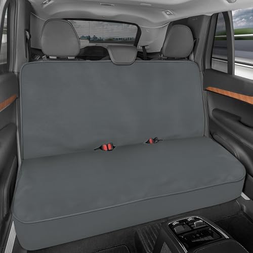 Aquashield Wasserdichter Neopren-autositzbezug Für Die Rückbank Von Pkw, Lkw, Transportern Und Suvs, Idealer Schutz Für Kinder Und Hunde, Autozubehör, Grau