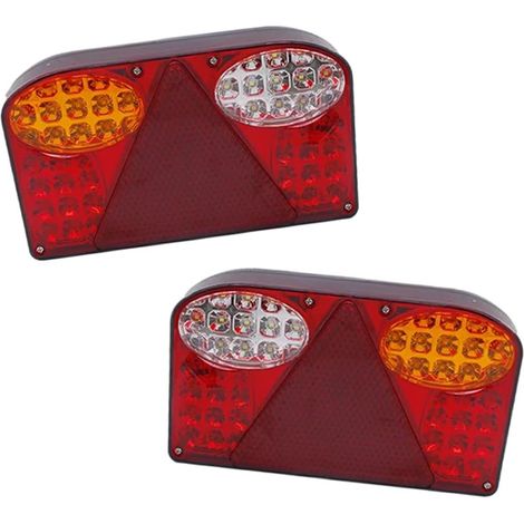 Led-rückleuchte Für Pkw Und Lkw, Bremslicht Hinten, Kompatibel Mit 12-24v Lkw Und Anhängern