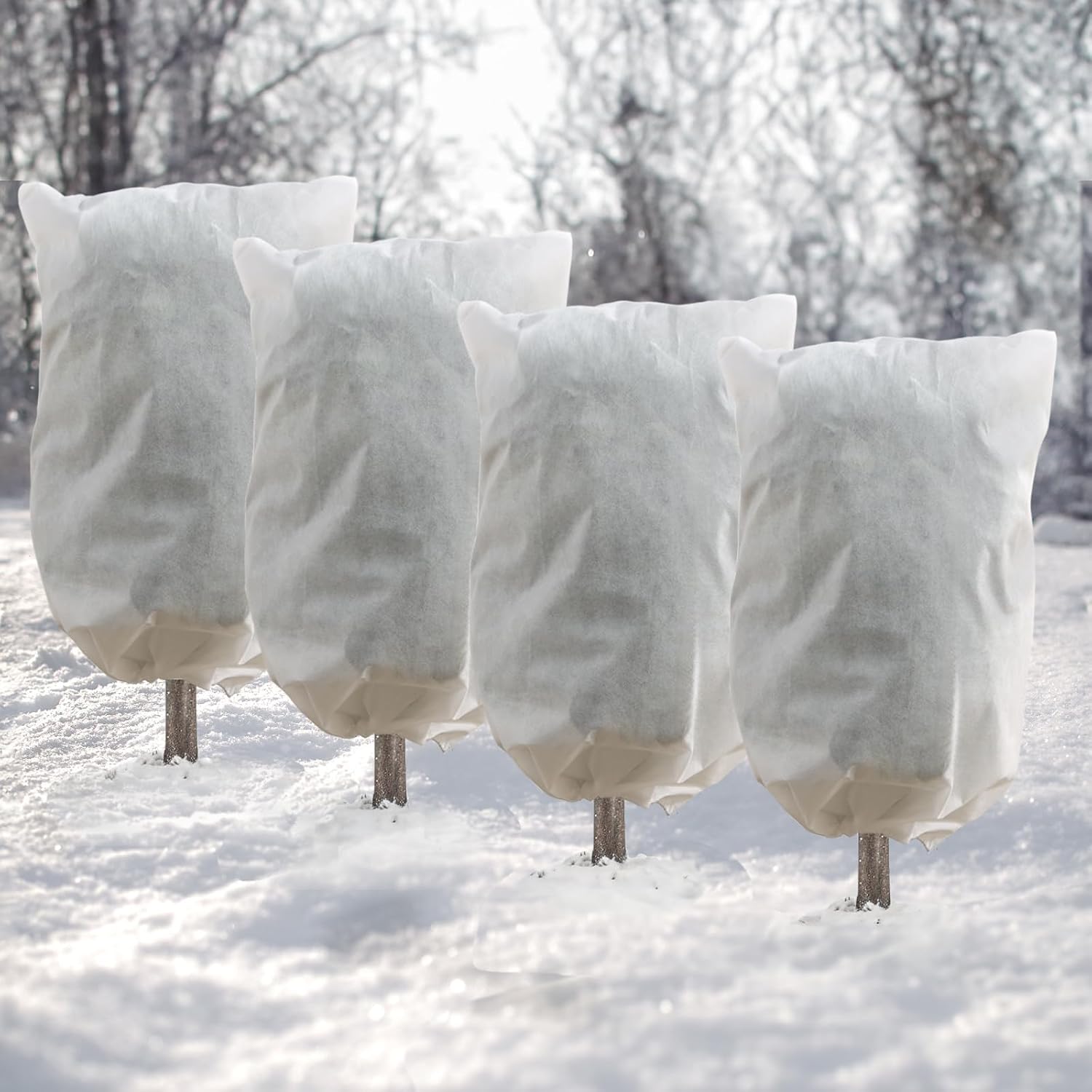 Stück 60x80 Cm Wintervlies, Winterpflanzenschutz