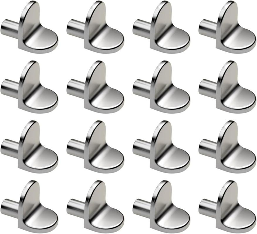 16 Stück 5 Mm L-förmige Metall-regalstifte, Wandregalhalterung