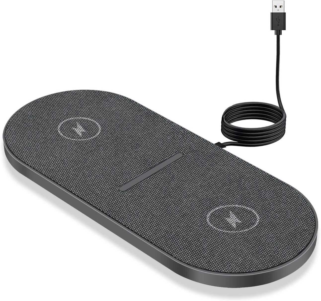 20-w-dual-induktionsladegerät, 2-in-1-wireless-ladegerät Für Iphone/samsung
