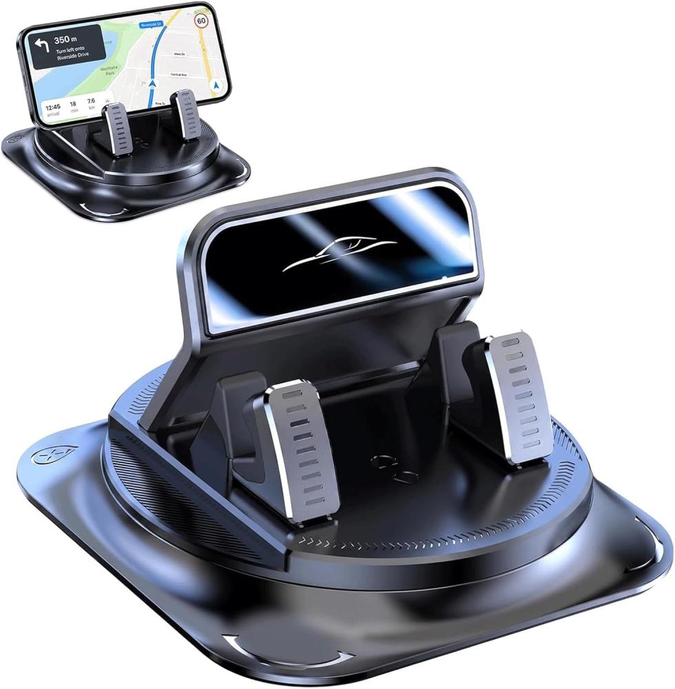 Auto-handyhalterung Fürs Armaturenbrett, 360° Drehbar, Smartphone-halterung Fürs Auto-armaturenbrett